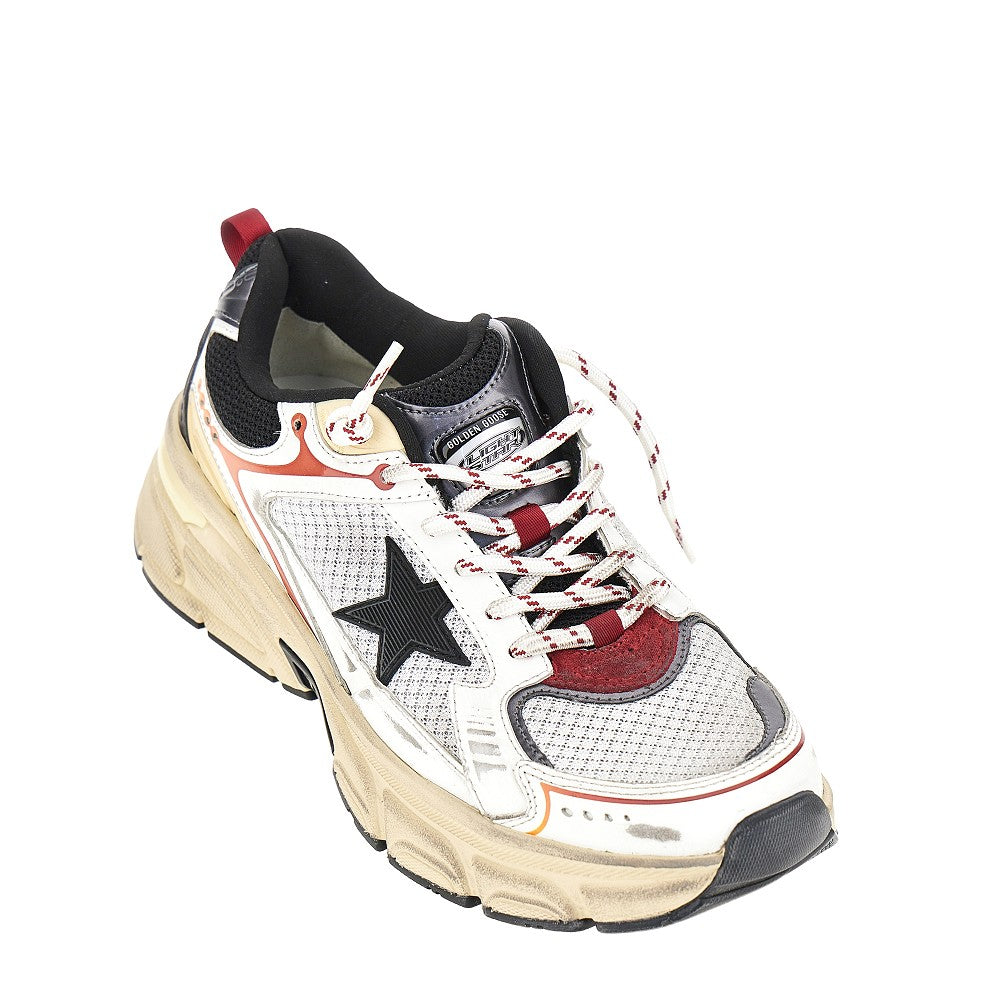 Golden Goose Sneakers 'Lightstar' in pelle e mesh, view 2