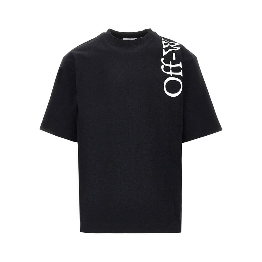 Off-White T-shirt in cotone 'Vertical Bookish Skate'