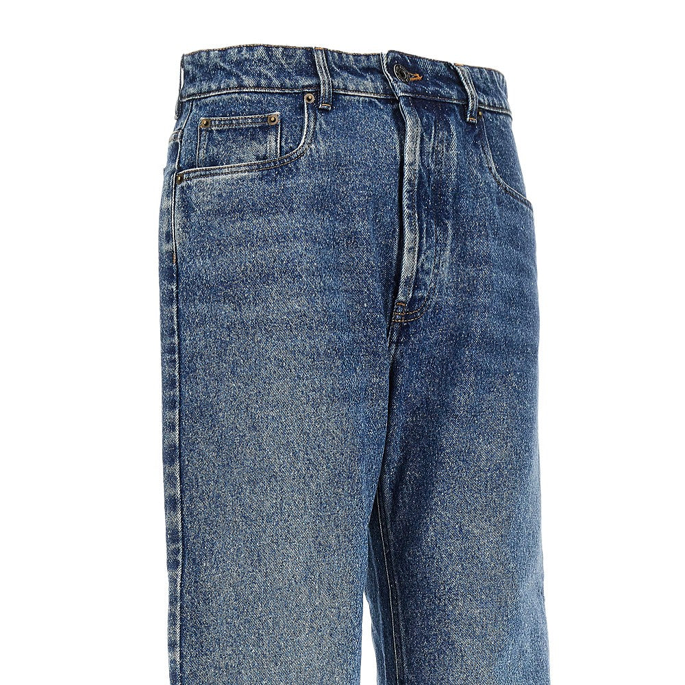 Miu Miu Jeans cinque tasche a gamba dritta, view 2