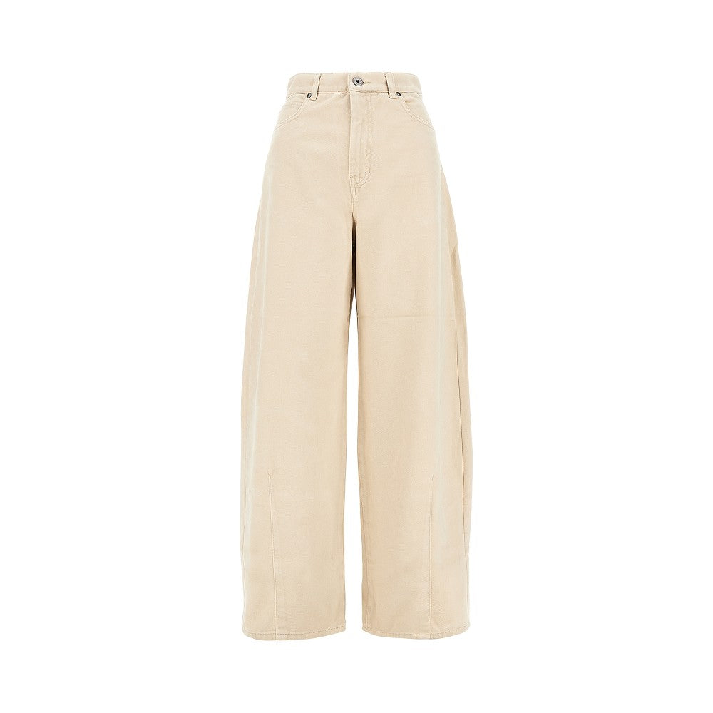 Weekend Max Mara Pantalone Barrel Leg in drill