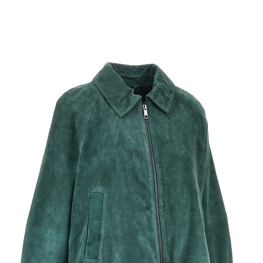 Weekend Max Mara Giacca in pelle scamosciata, view 2