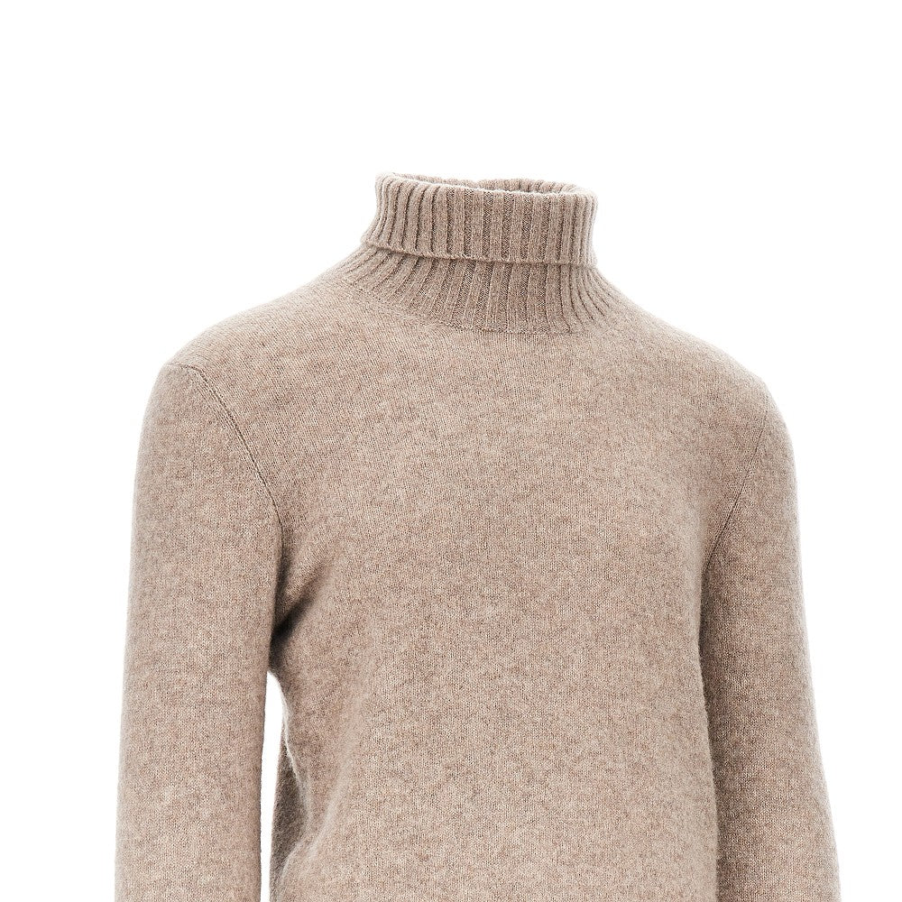 PIACENZA 1733 Pullover a collo alto in misto cachemire, view 2