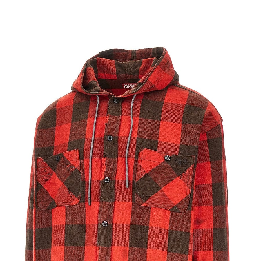 Diesel Camicia 'S-Drum' in cotone, view 2