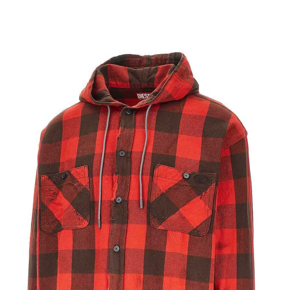Diesel Camicia 'S-Drum' in cotone, view 2