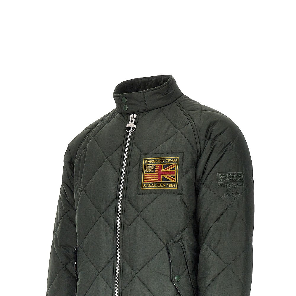 BARBOUR INTERNATIONAL Giacca 'Merchant' in nylon trapuntato, view 2