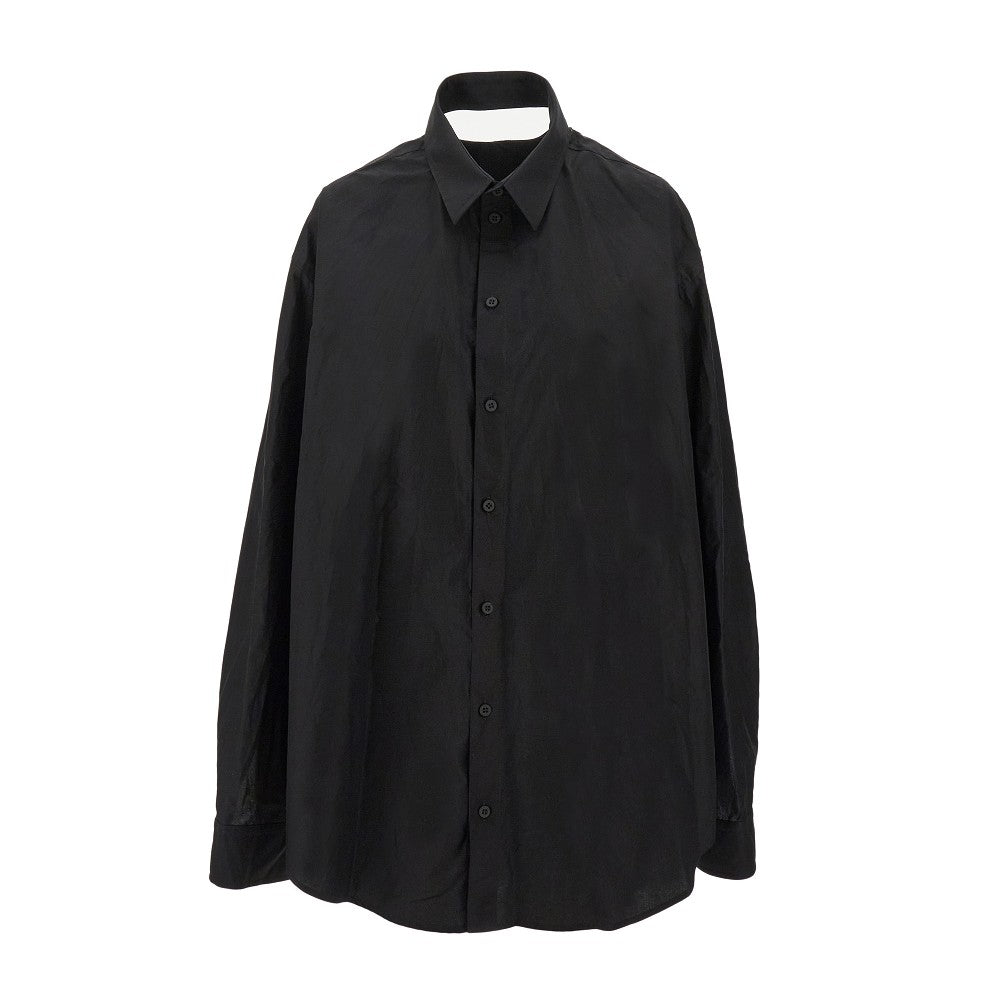 Balenciaga Mini abito con effetto camicia Suspended, view 2