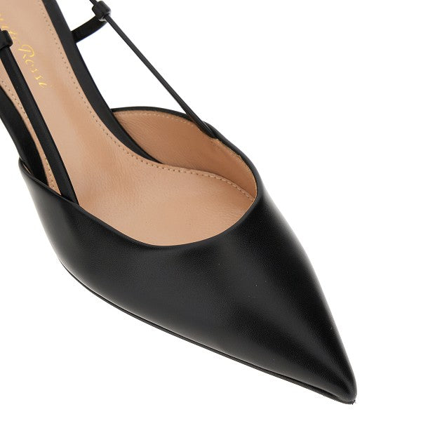 GIANVITO ROSSI Slingback 'Ascent 55' in pelle, view 2