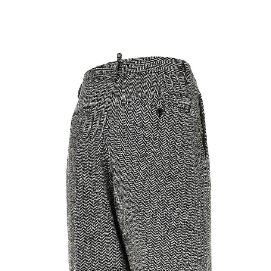 Dsquared2 Pantalone Easy Zoot spinato, view 4