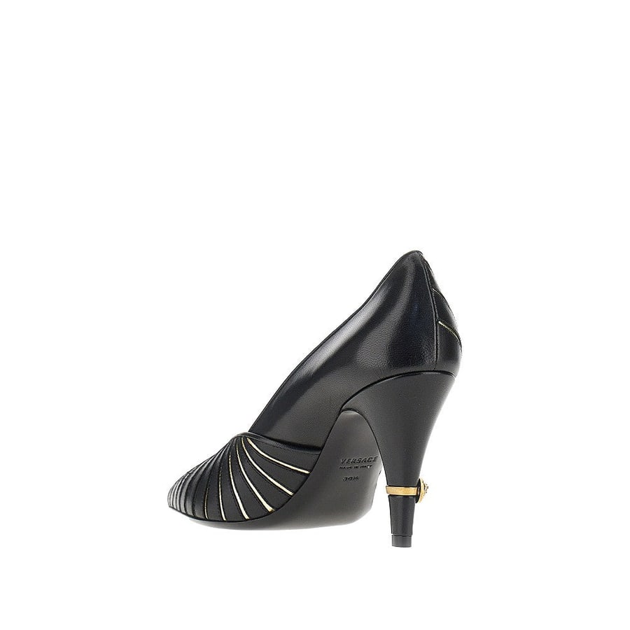 Versace Décolleté 'Gianni' in nappa, view 3