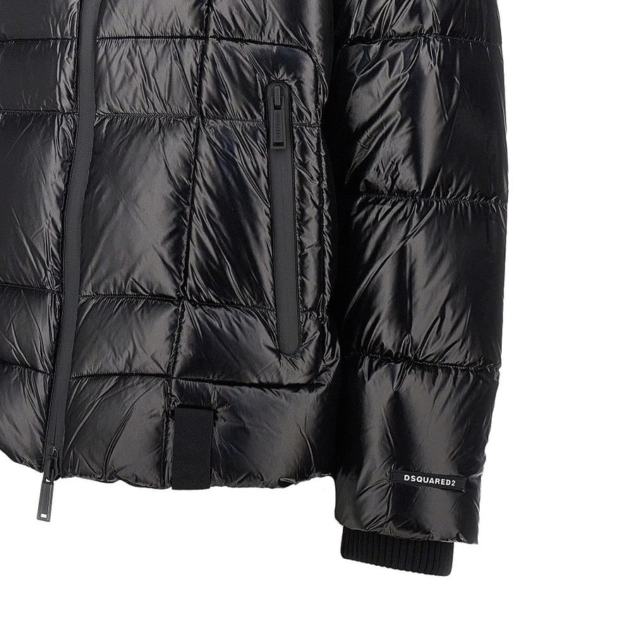Dsquared2 Piumino in nylon imbottito e trapuntato, view 2