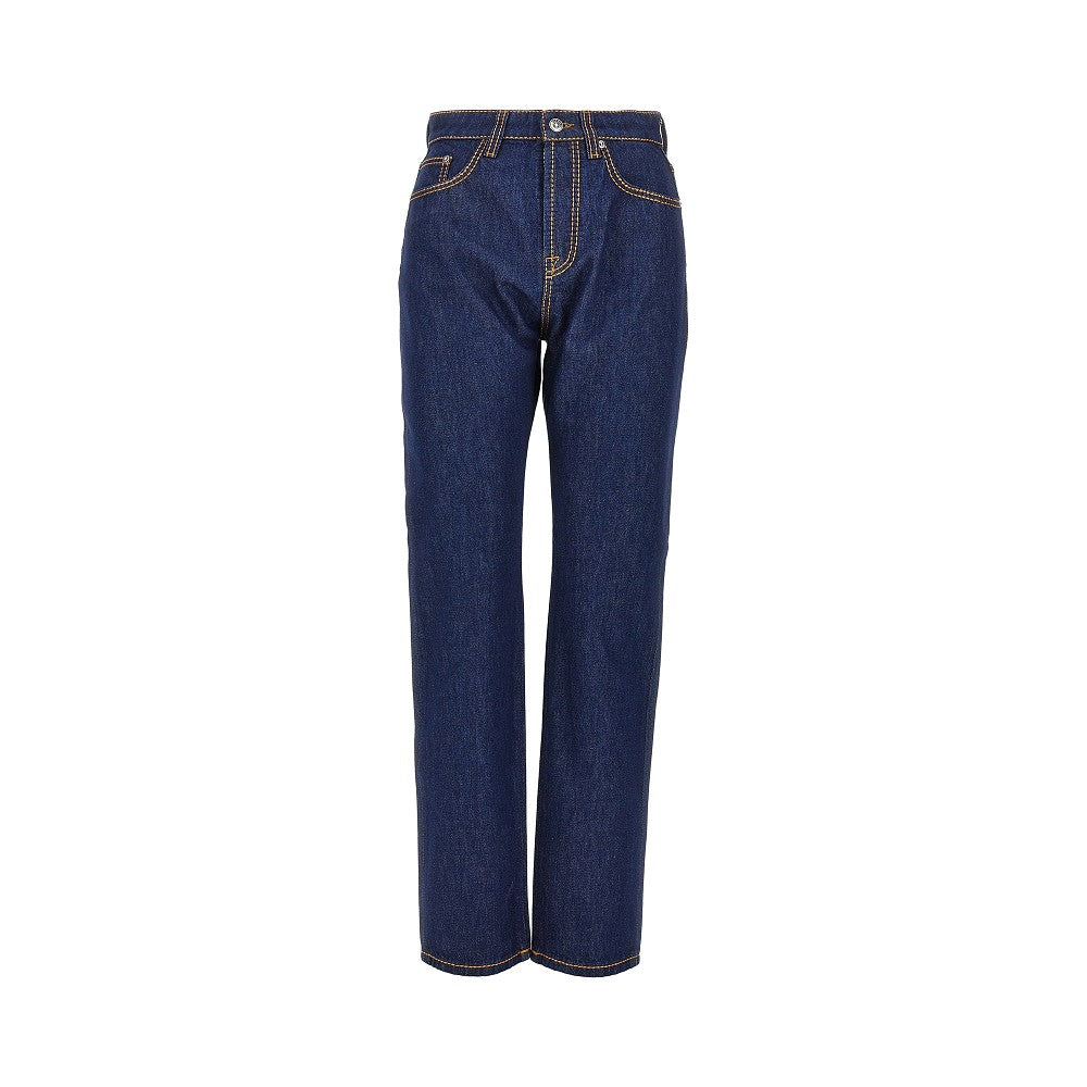 Versace Jeans in denim di cotone con dettaglio Medusa