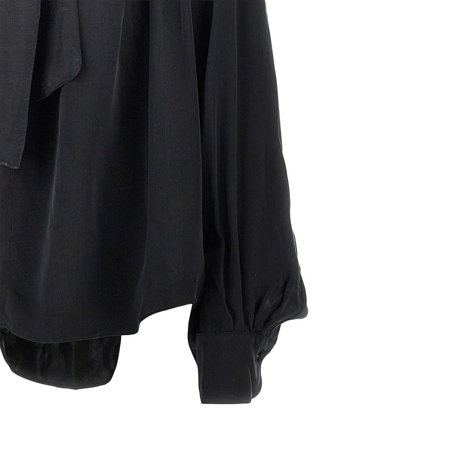 THE ANDAMANE Blusa 'Mathilda' in satin, view 2
