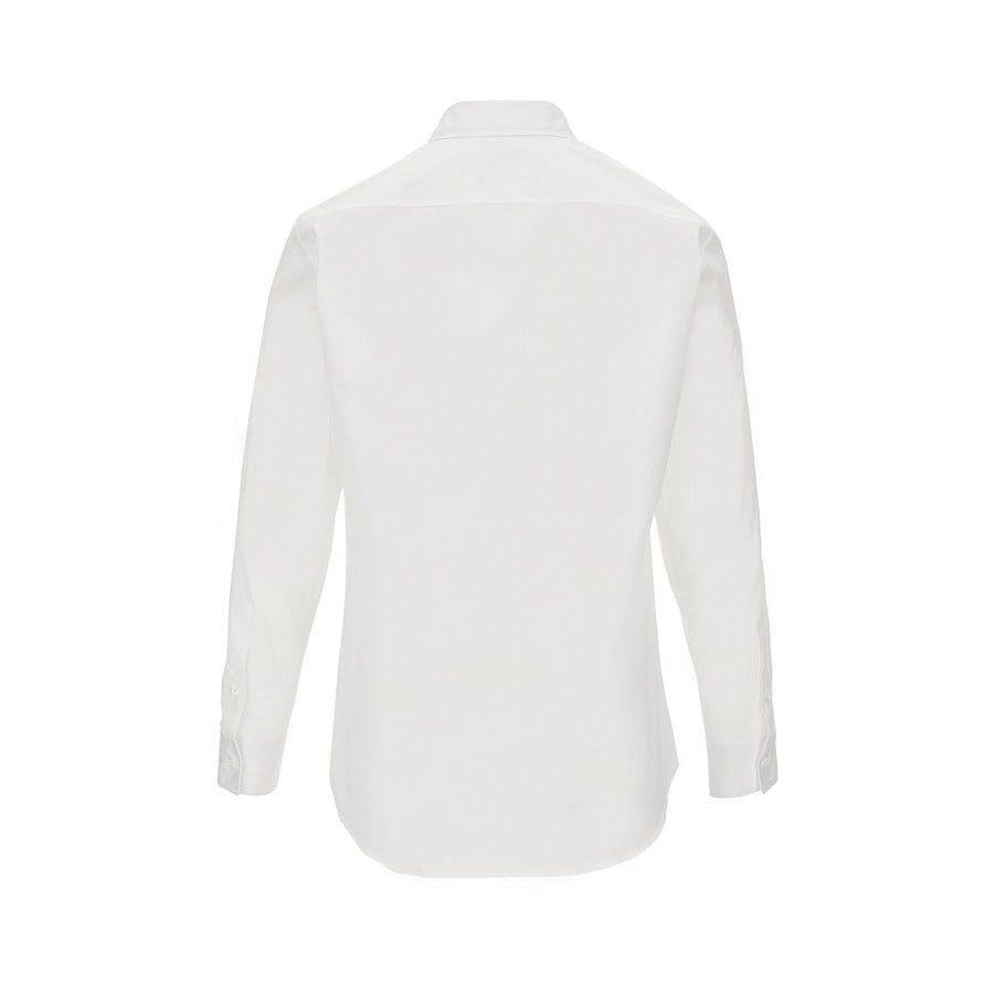 Dsquared2 Camicia in popeline di cotone stretch, view 3