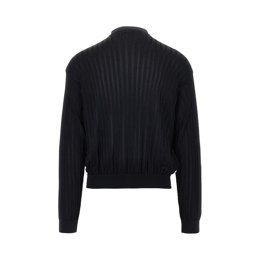 Versace Cardigan con stampa Sylvester, view 3