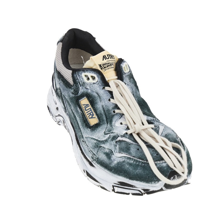 Autry Sneakers 'Hyperway' in suede e mesh, view 2