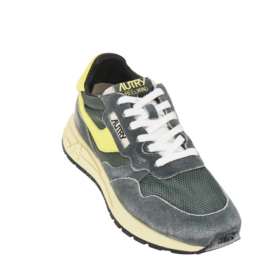 Autry Sneakers Reelwind Low in nylon e suede, view 2