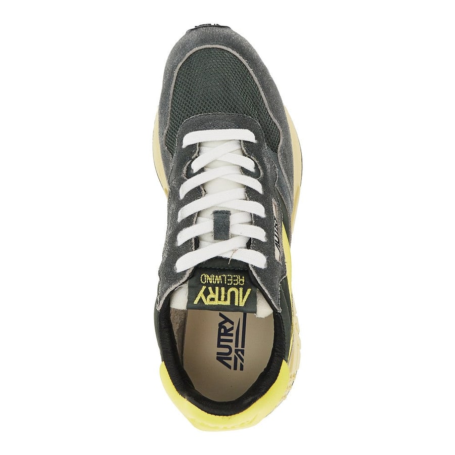 Autry Sneakers Reelwind Low in nylon e suede, view 4