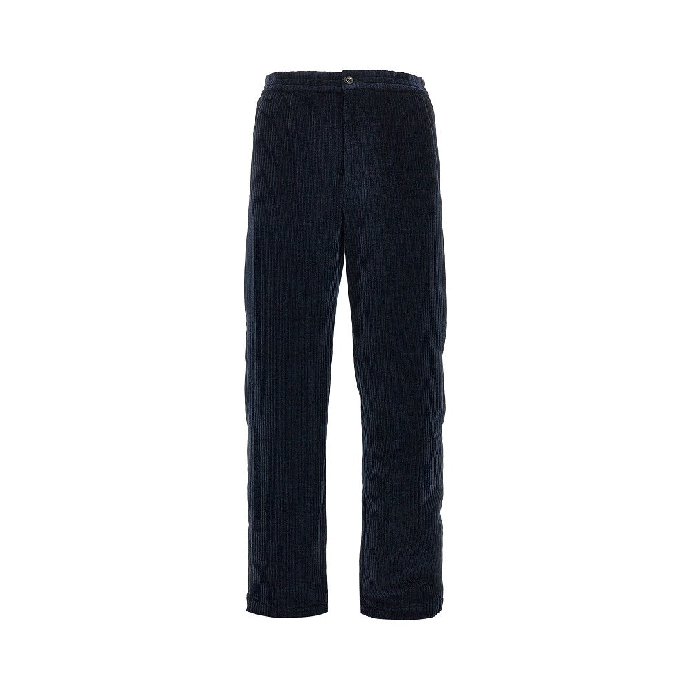 Emporio Armani Pantalone in ciniglia a costine