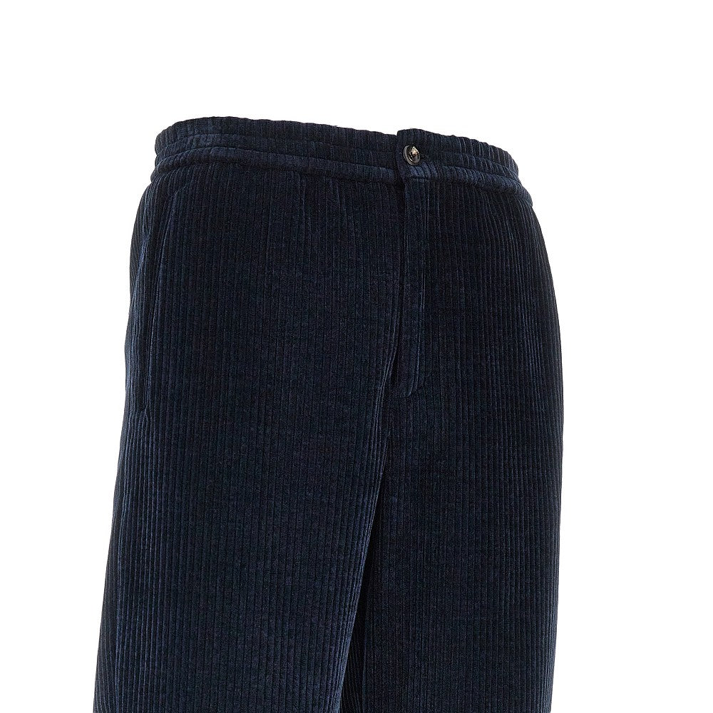 Emporio Armani Pantalone in ciniglia a costine, view 2