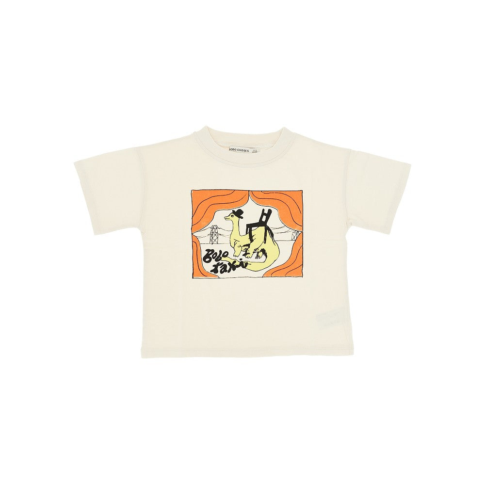 BOBO CHOSES T-shirt 'Taxi Saurus' in cotone