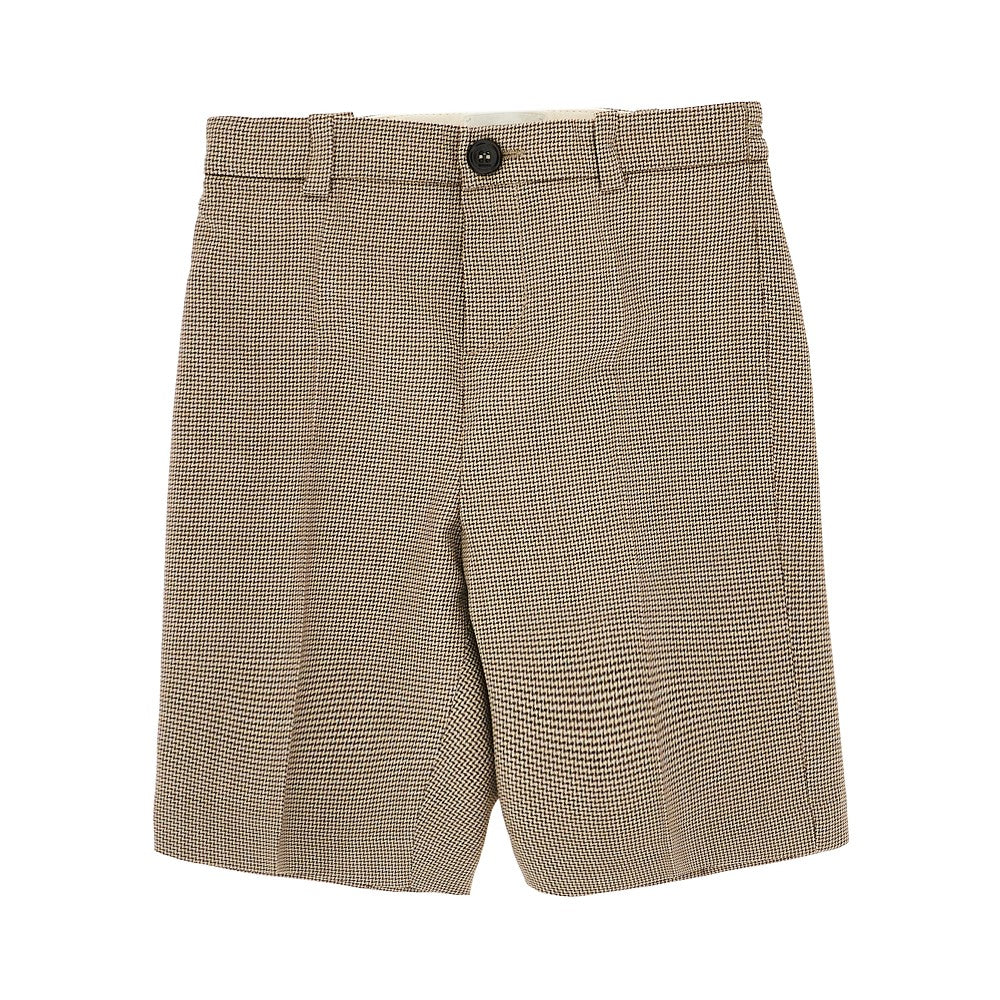 Gucci Pantalone in misto lana vergine pied-de-poule
