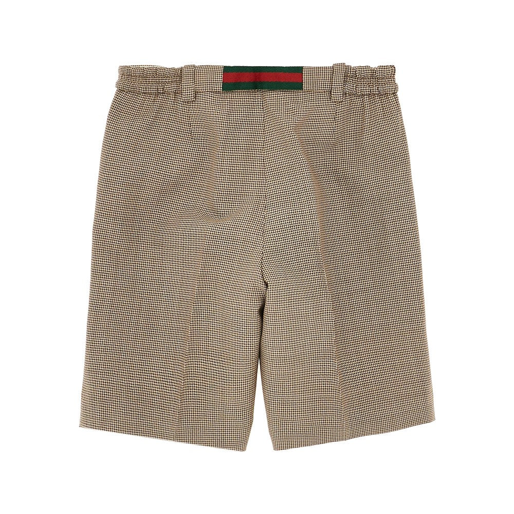 Gucci Pantalone in misto lana vergine pied-de-poule, view 2