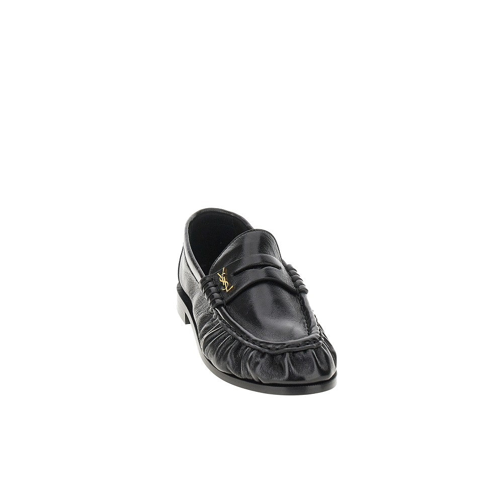 Saint Laurent Mocassini 'Le Loafer' in pelle, view 2