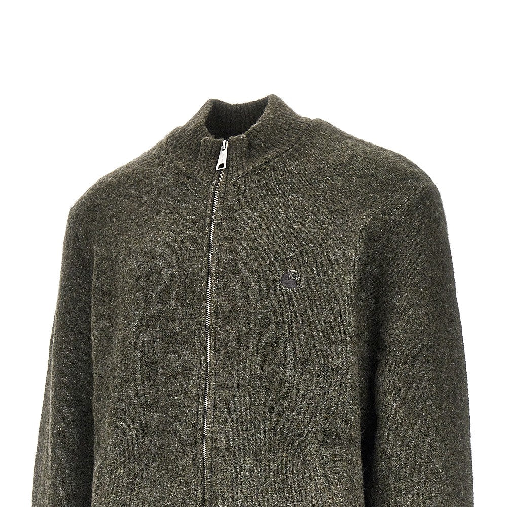 Carhartt WIP Cardigan 'Curtis' in maglia, view 2