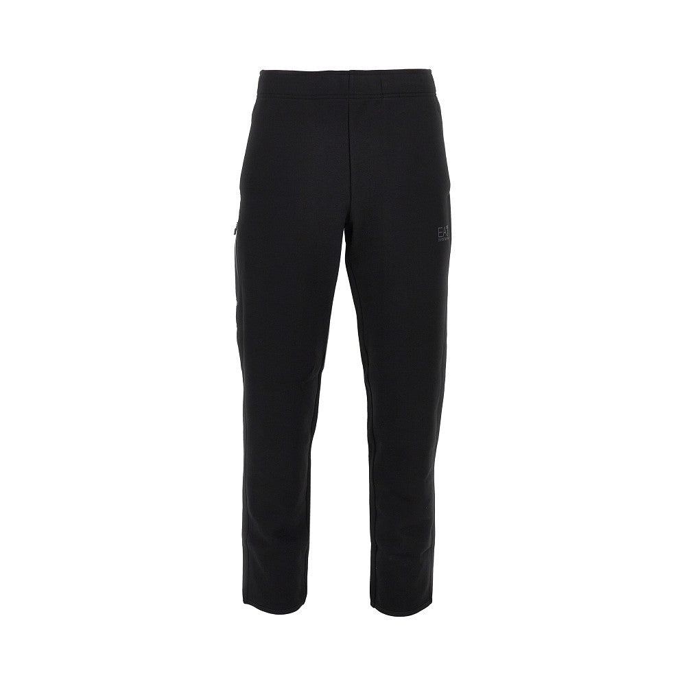 EA7 Pantalone in misto cotone con stampa logo