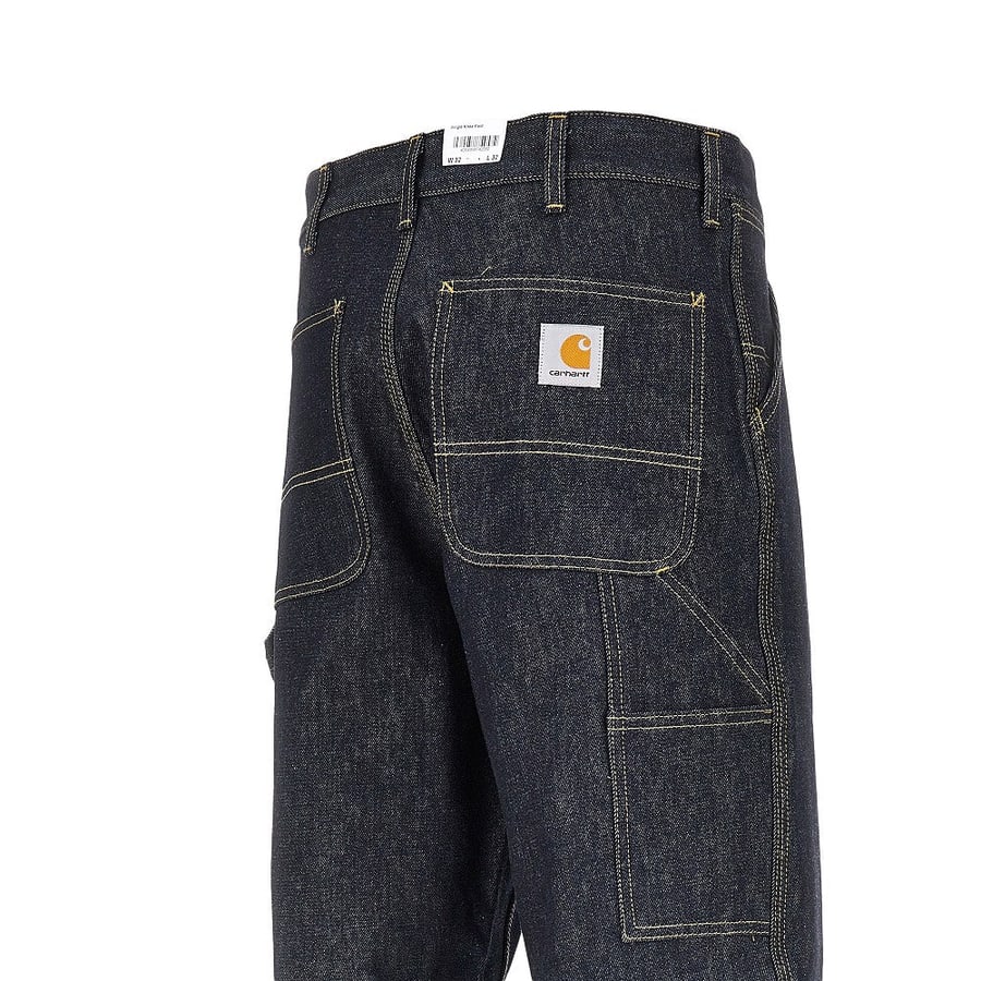 Carhartt WIP Pantalone 'Single Knee' in denim, view 4