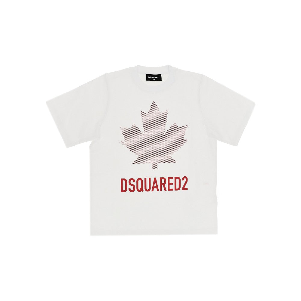 Dsquared2 T-shirt in cotone con stampa logo