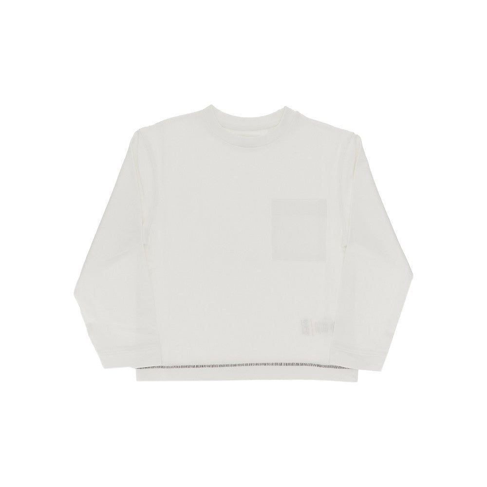 BELLEROSE T-shirt in cotone con impunture