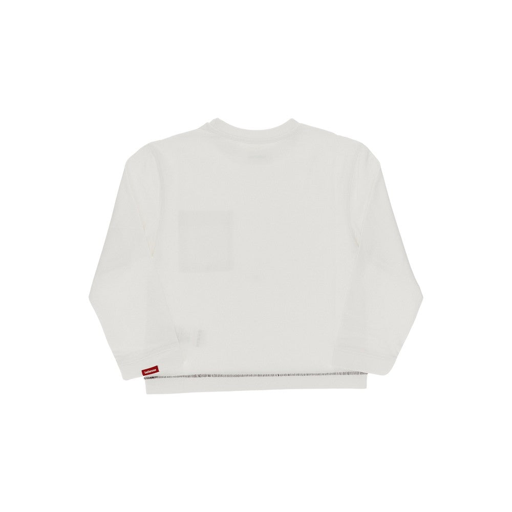 BELLEROSE T-shirt in cotone con impunture, view 2