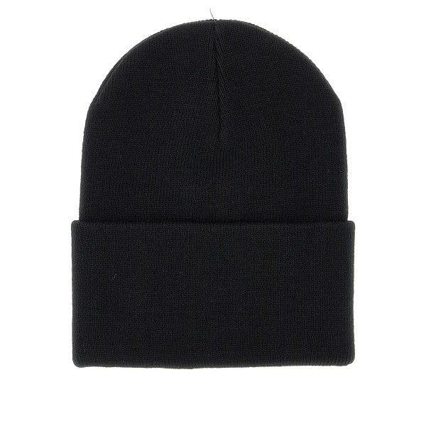 Carhartt WIP Beanie con patch logo, view 2