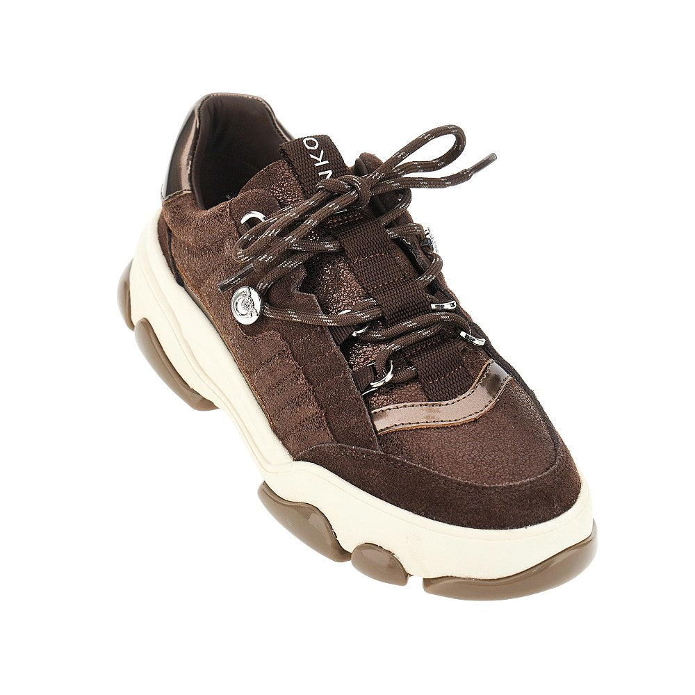 Pinko Sneakers 'Athena' in pelle, view 2