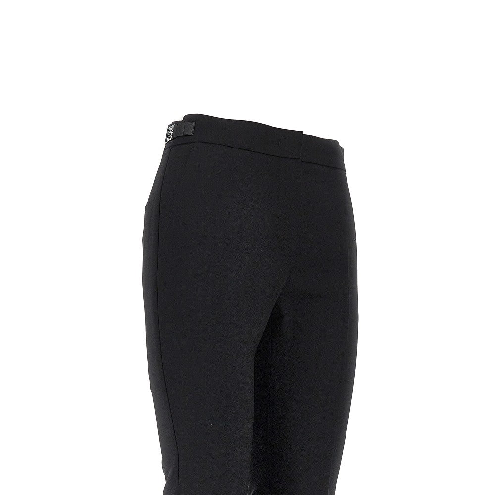 Max Mara Pantalone cropped in tela di lana stretch, view 2