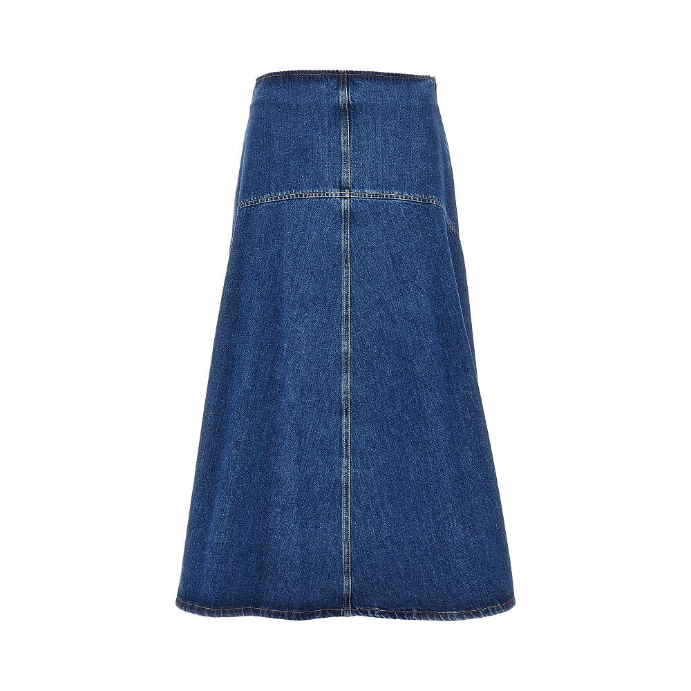 Weekend Max Mara Gonna lunga in denim di cotone
