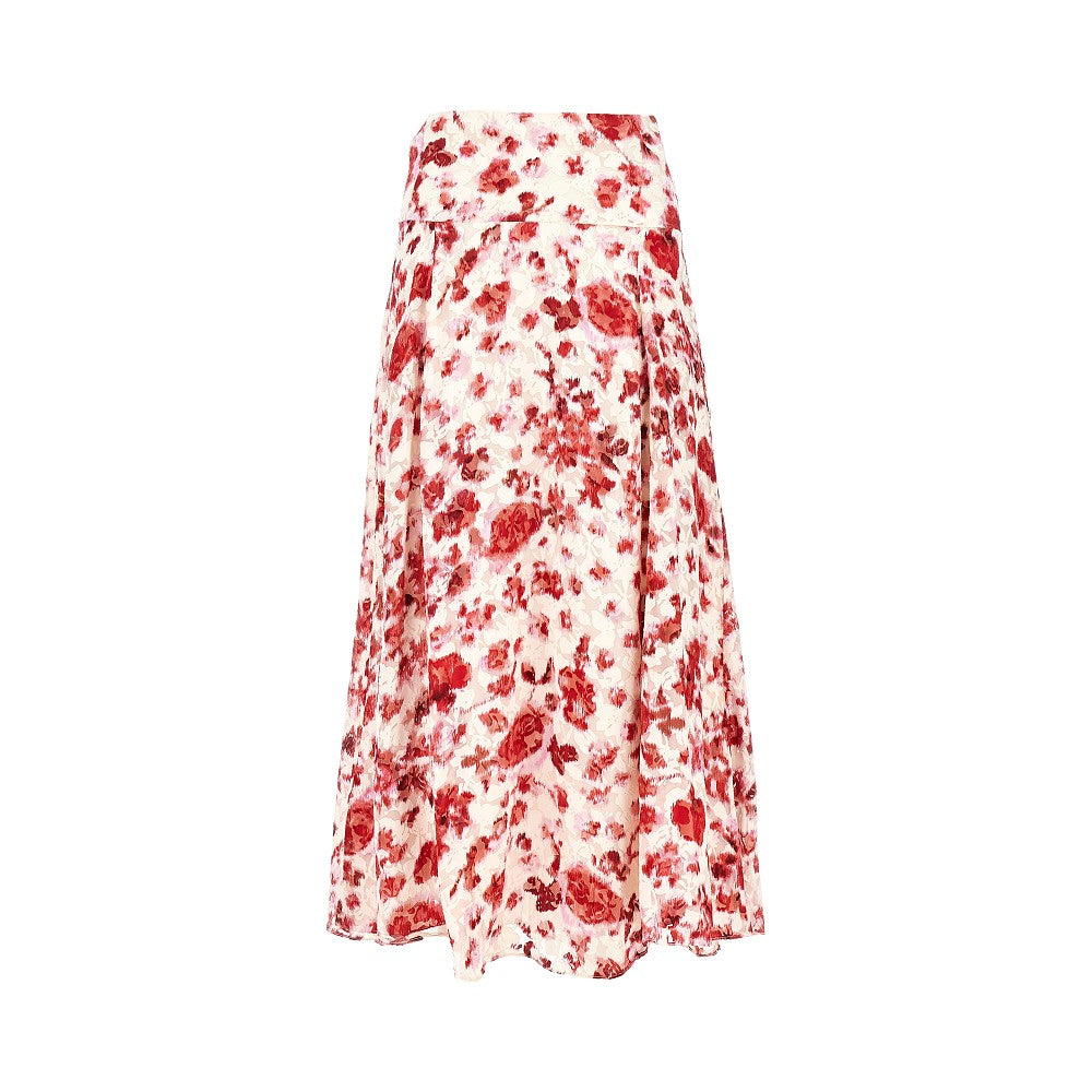 Isabel Marant Gonna lunga 'Hilza' in misto seta