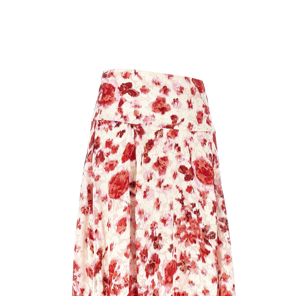 Isabel Marant Gonna lunga 'Hilza' in misto seta, view 2