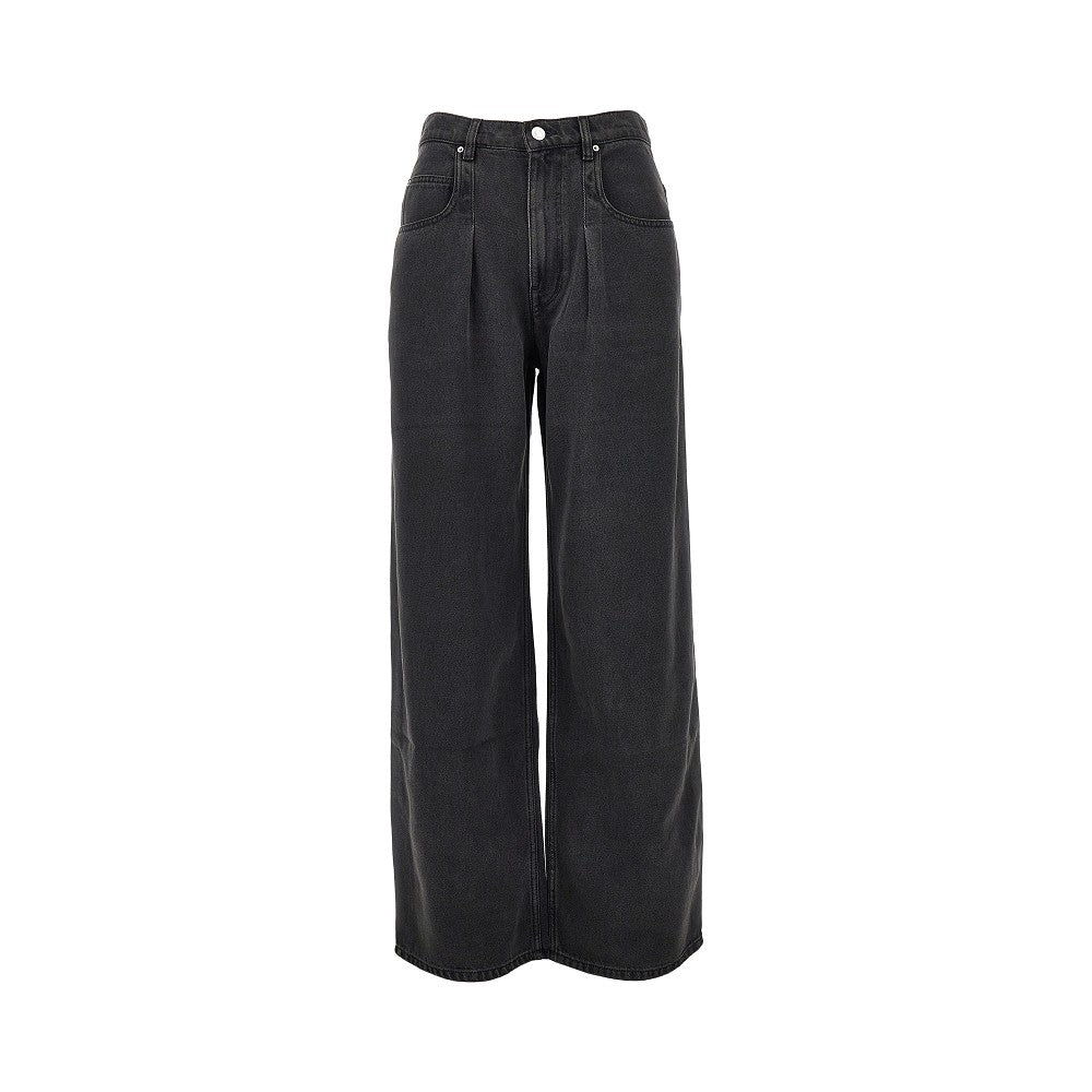 Isabel Marant Pantalone wide-leg in denim