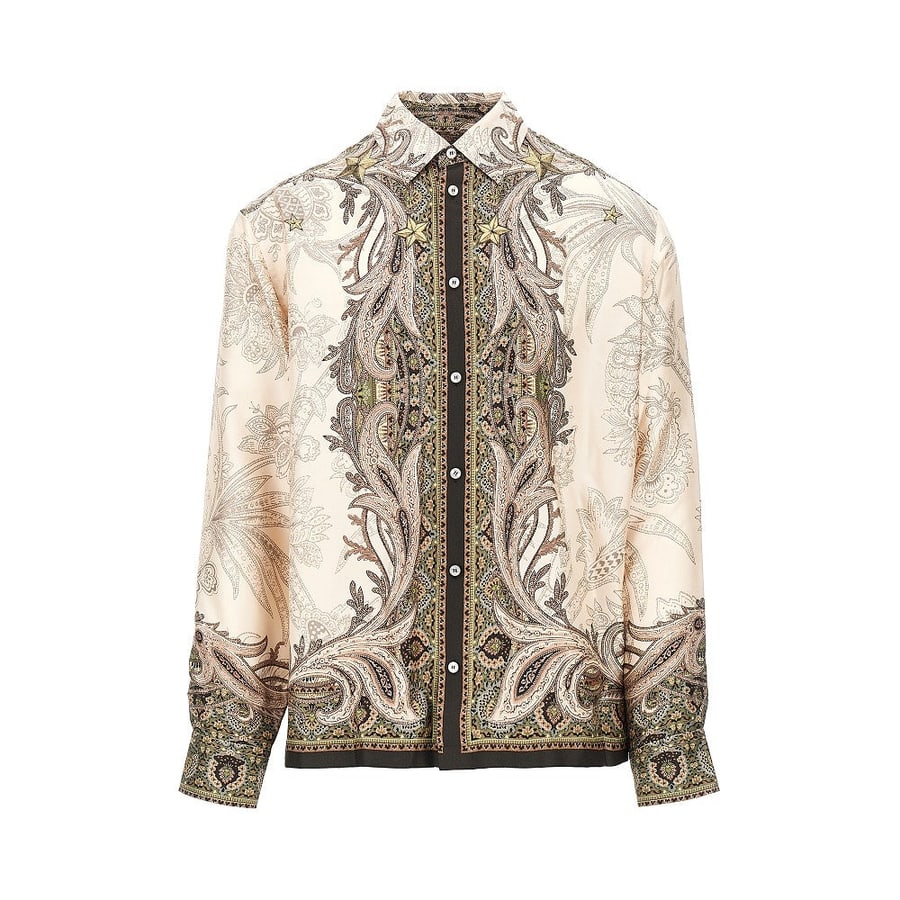 Etro Camicia in seta con stampa