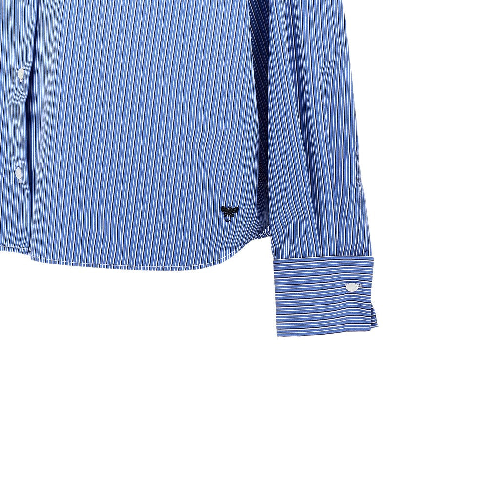Weekend Max Mara Camicia in popeline con motivo a righe, view 2