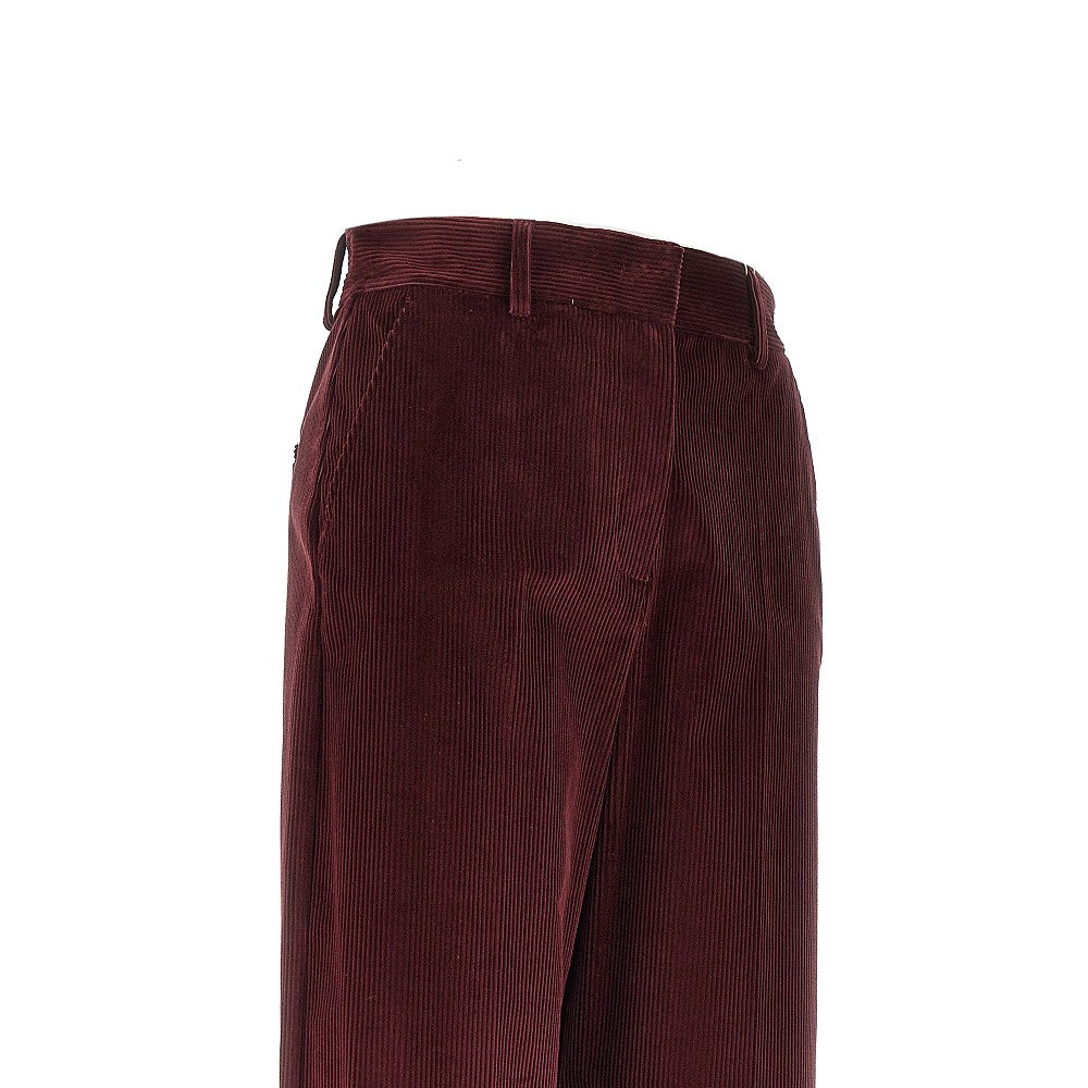 Weekend Max Mara Pantalone in velluto a costine, view 2