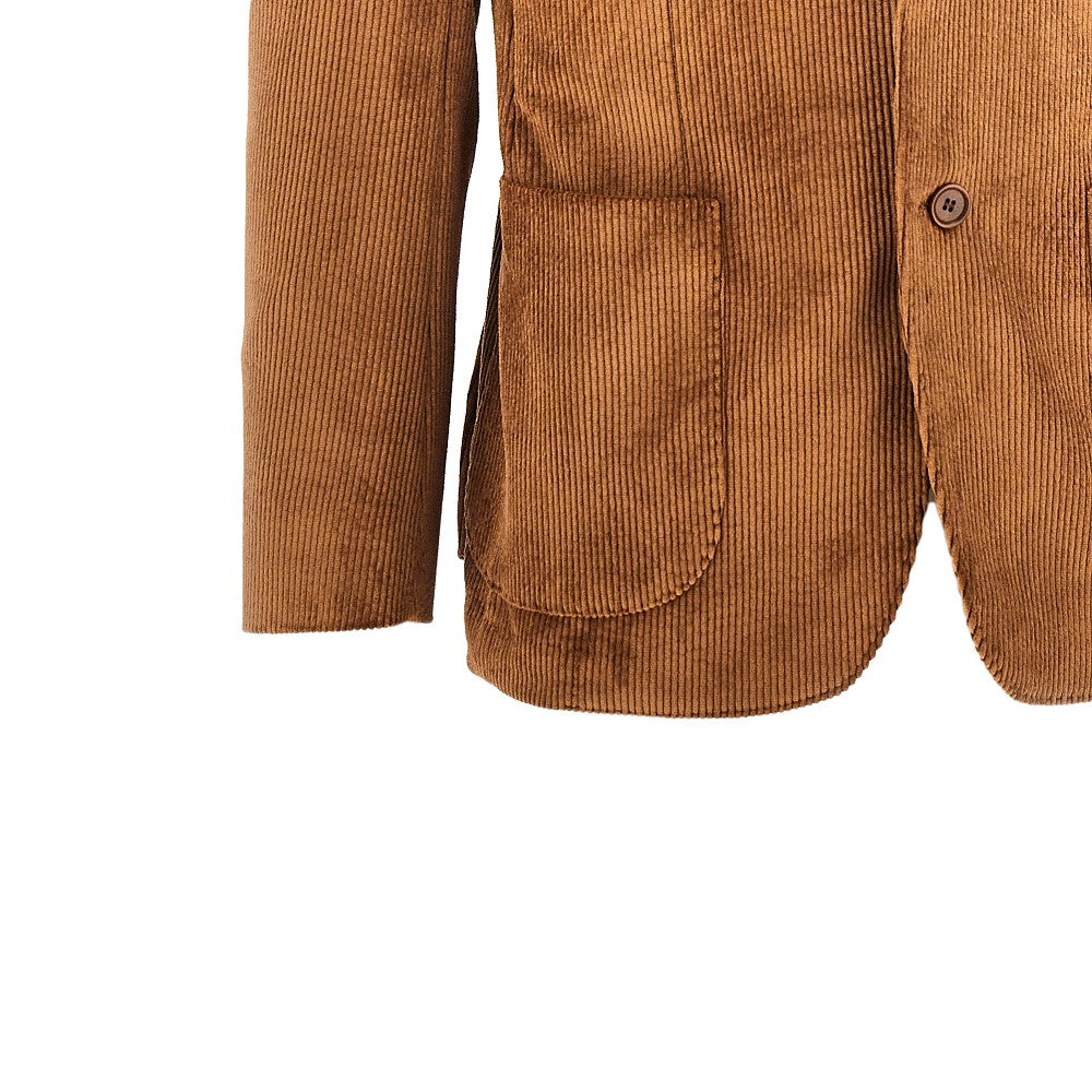 BRERAS Giacca monopetto 'Venezia' in corduroy, view 2