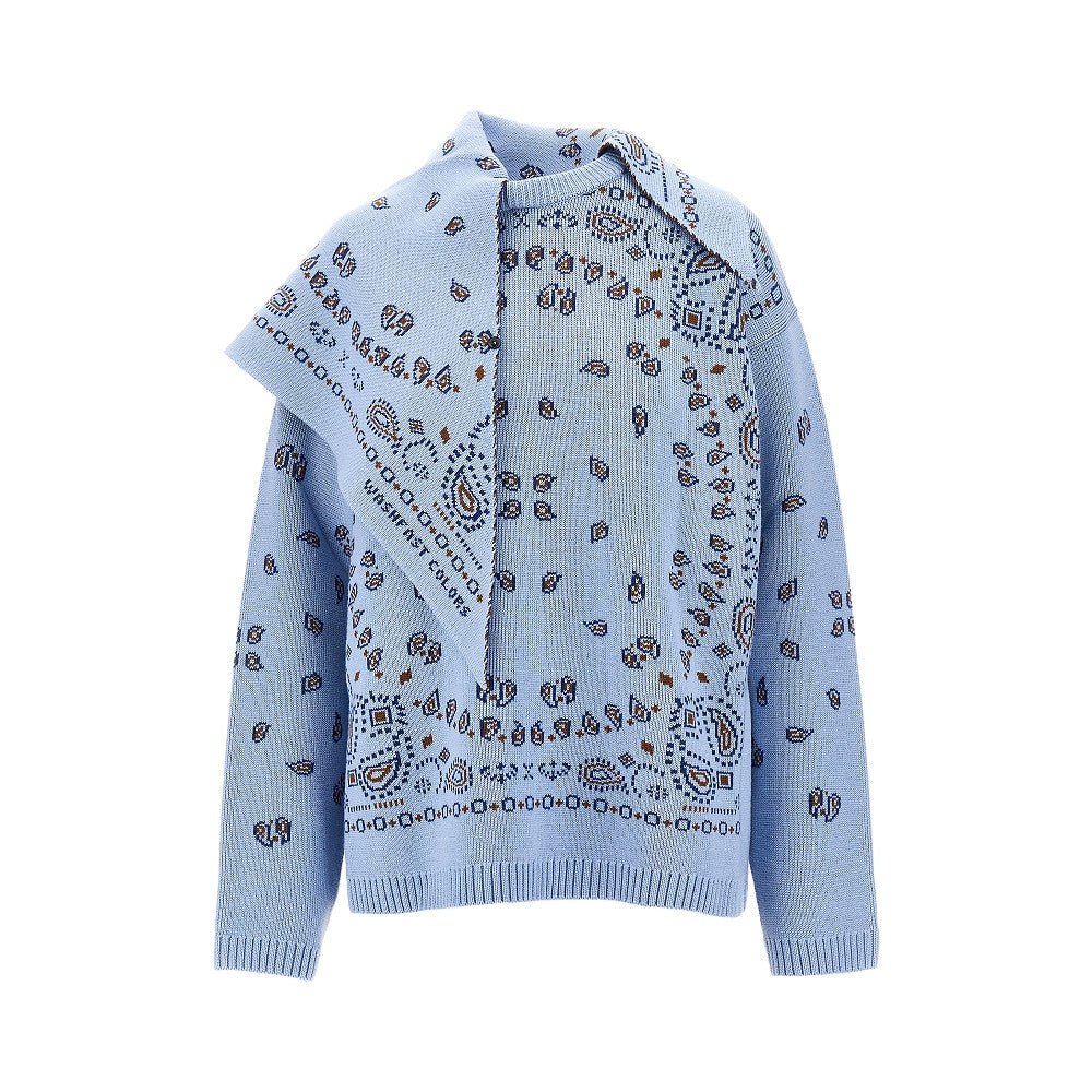 ALANUI Pullover con motivo jacquard Bandana