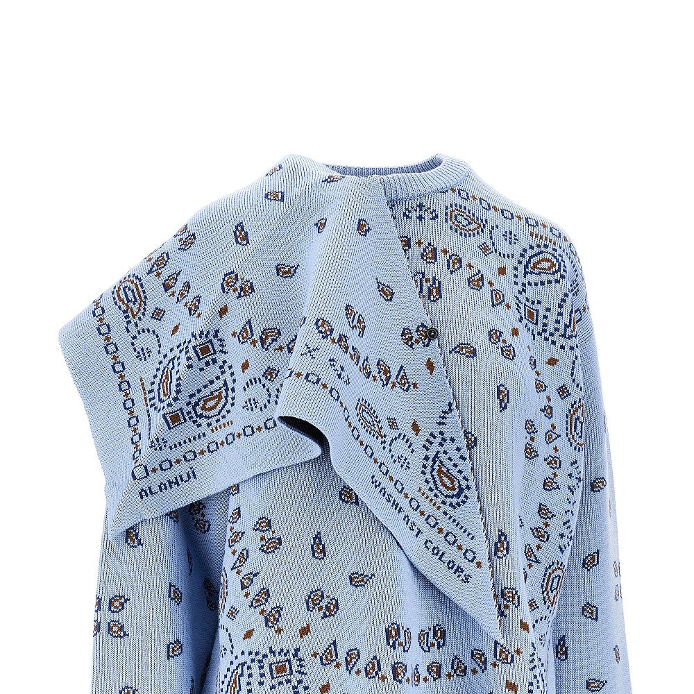ALANUI Pullover con motivo jacquard Bandana, view 2