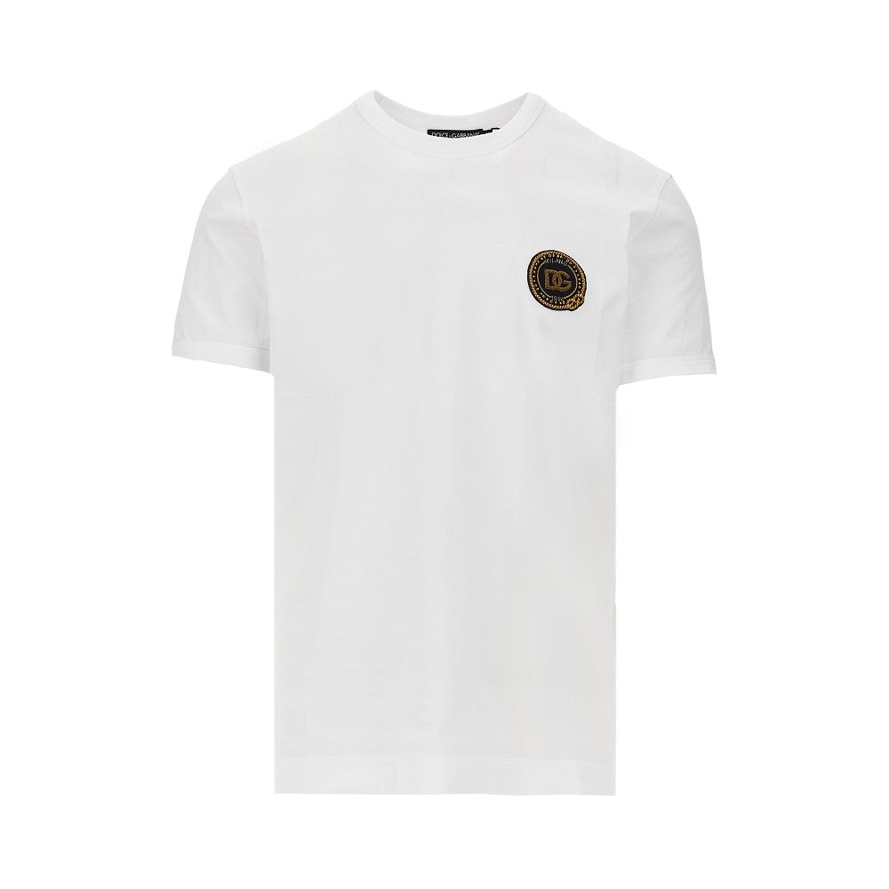 Dolce & Gabbana T-shirt con patch ricamato