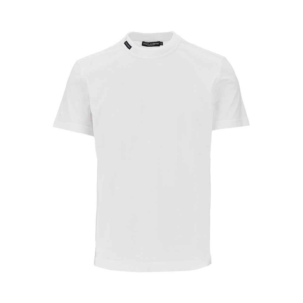 Dolce & Gabbana T-shirt con girocollo doppio