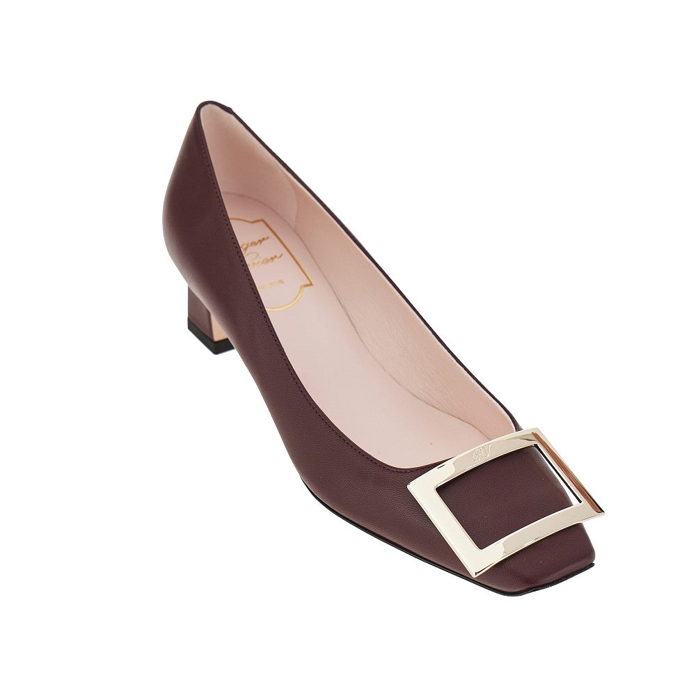 Roger Vivier Décolleté 'Trompette' in pelle, view 2