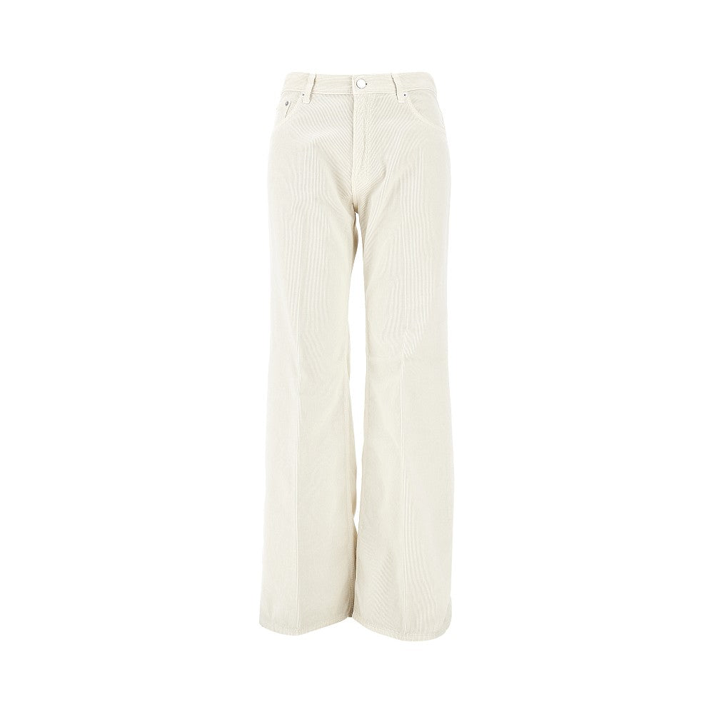 HAIKURE Pantalone 'Clara' in velluto a costine